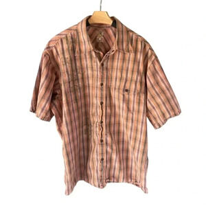 Mountain Hardwear Men’s Casual Pearl Snap Button Down Shirt XL Cotton Outdoor